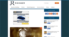 Desktop Screenshot of beingjrridinger.com